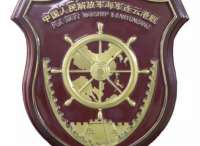 军媒发布20艘多型海军舰艇舰徽集锦，包括郑州舰等明星战舰