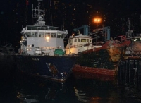 香港一水警轮与渔船相撞 两名水警受伤送院