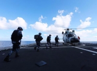 国防部回应中国军舰营救外籍货船 货船与船员均安全