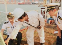 连云港海事局强化施工船舶应急演练现场监管