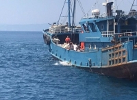 台当局再次扣押大陆渔船 船上有11名船员