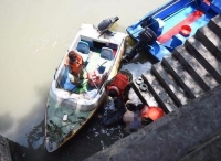 2名河道清洁工河中作业时遇翻船落水 不幸身亡