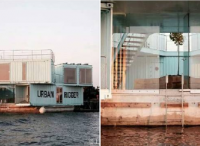 创意！丹麦房产商将集装箱改造成海上学生宿舍