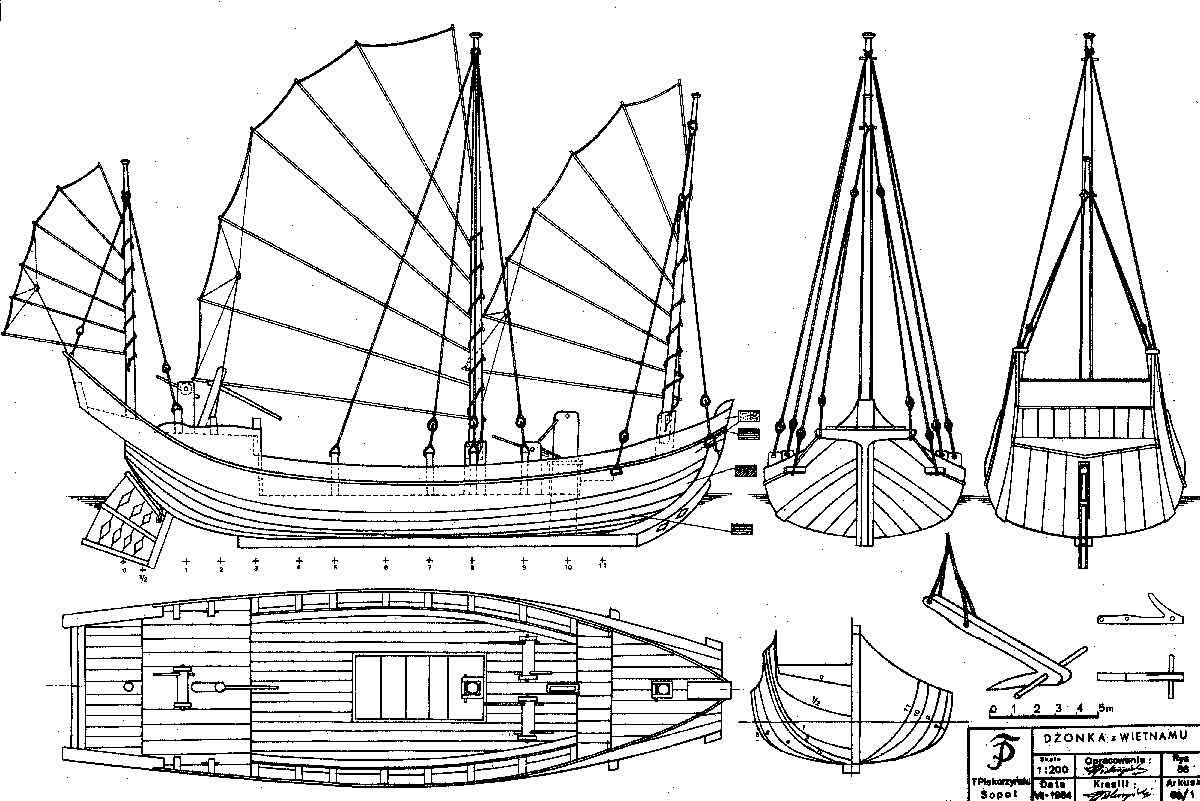 古船结构图片