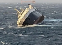 阿联酋货船在伊朗海岸沉没 30名船员中有29人获救成功