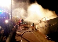 意大利发生游船起火事故 3名德国人遇难