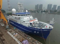 广州造全球顶级科考船“嘉庚”号交船