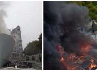 长沙竹山园一船模型突发大火 事故原因正在调查中