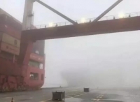 一级警报！又双叒封航了！浓雾再度侵袭上海港，众多船舶延期！
