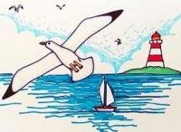 魔岛夏令营的故事｜ 海鸥“救”“瘸腿船”