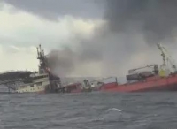 韩国电缆敷设船“Responder”号起火后沉没