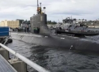 美国核潜艇在南海撞上不明物体，致多名船员受伤